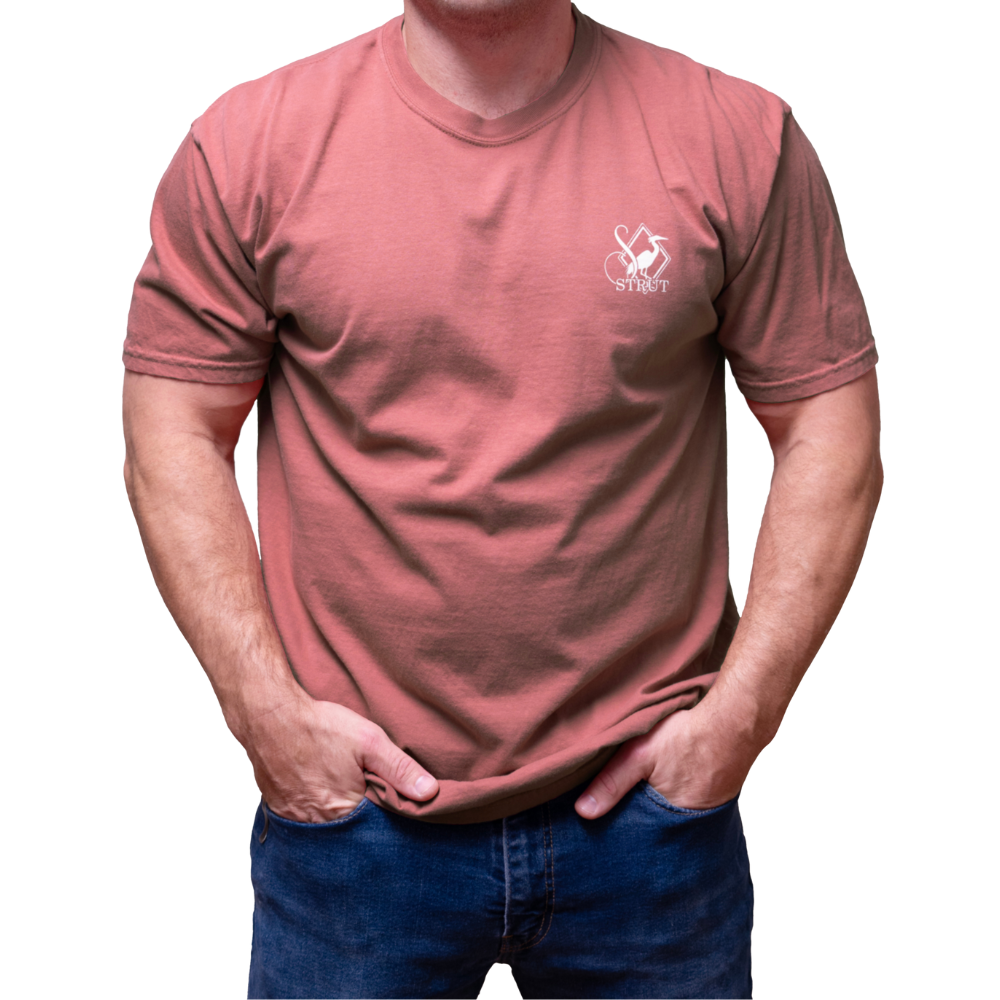 Mossy Oak Boykin Truck Nantucket Red Short-Sleeve T-Shirt for wholesale on Faire3