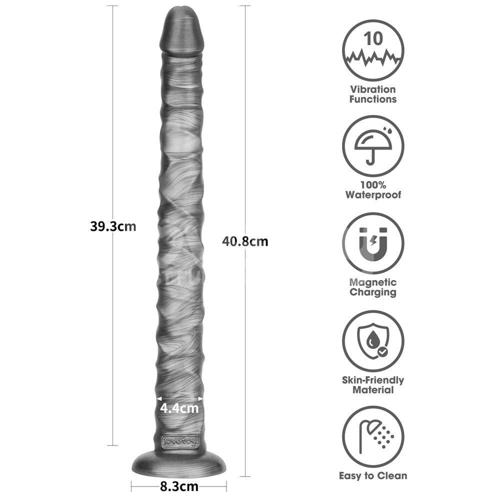 LOVETOY - Wholesale Sex Toy - 16" King Sized Vibrating Vibrax Slider2