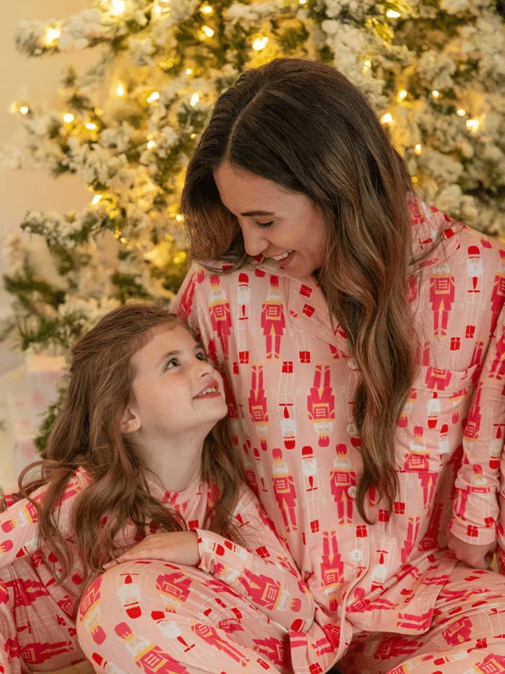 PB & Grape - Wholesale Sleepwear Set - Women's - Women's Pink Nutcrackers Set4