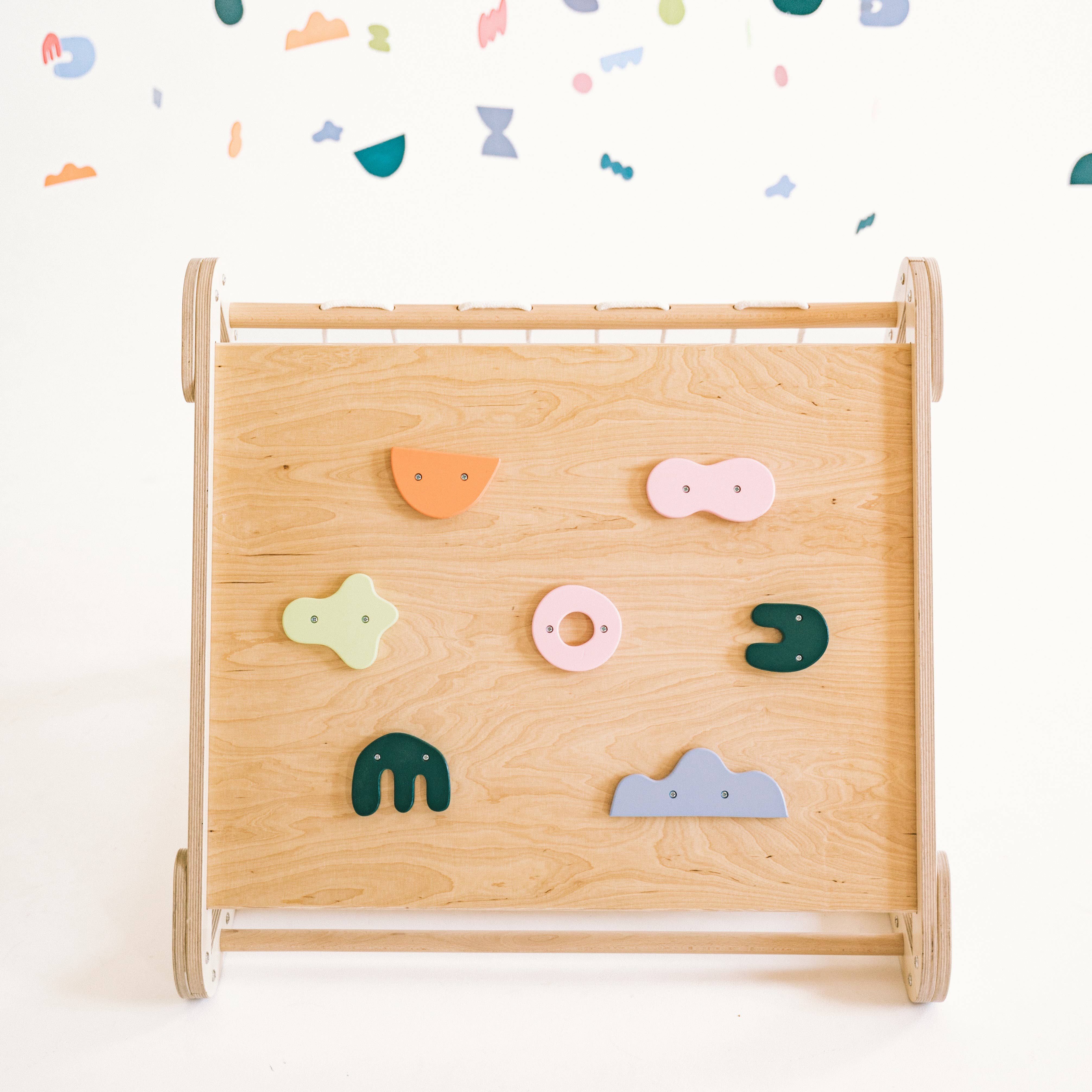 milin - Wholesale Wood Toy - Kids - Triple Climber Triangle 3in1, wooden indoor activity6