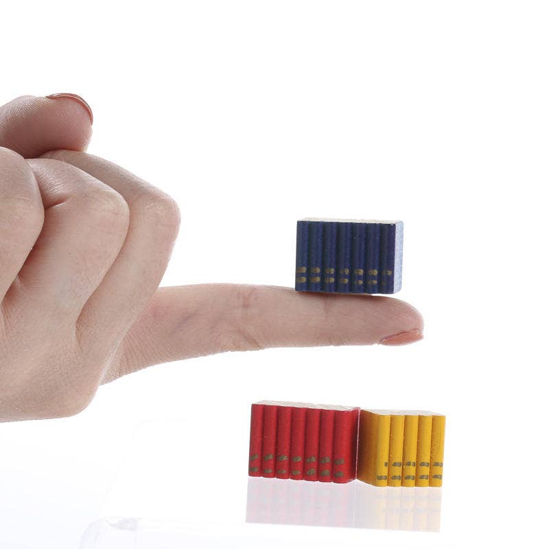 Factory Direct Craft - Wholesale Doll Accessory Kit - Kids - Miniature Books - Pack of 4 Mini Books0