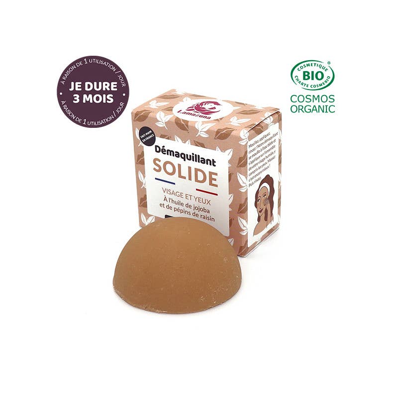 LAMAZUNA - Wholesale Makeup Remover - Solid Make-up Remover - Jojoba and Grapeseed Oils - The Demaq7