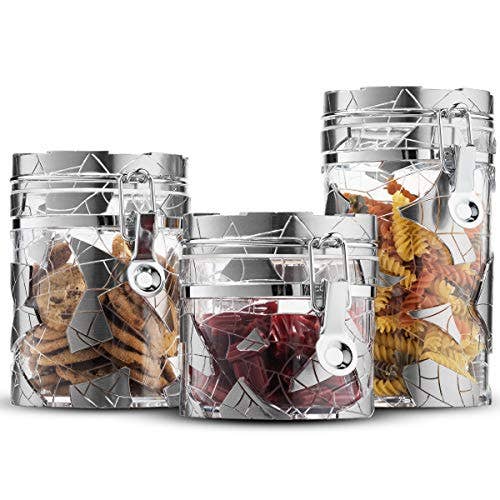 Kadra Kitchenware – wholesale Canister set – MITBAK Airtight Canister Set 3 | Food, Coffee, Tea Storage