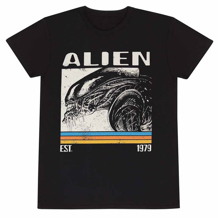 Alien - Retro Bars - T-shirt voor wholesale door Heroes Inc. Europe B.V.
