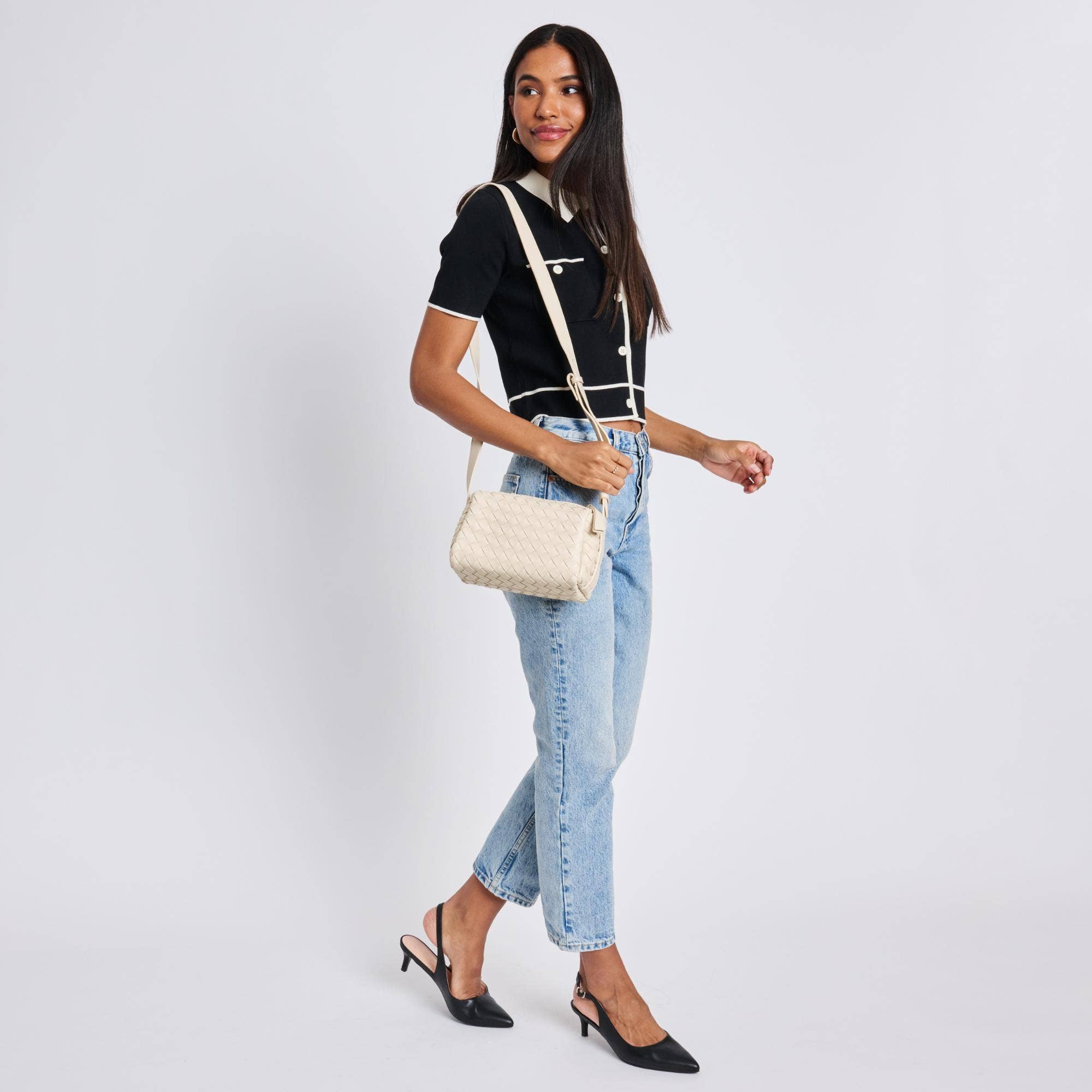 Moda Luxe - Vendita all'ingrosso Borsa a tracolla - Donna - Tracolla Charlotte Woven25