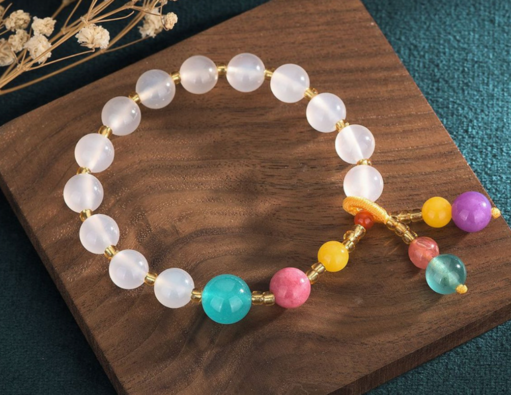 Bright MacMing - Wholesale Beaded Bracelet - White Prayers Bracelet1