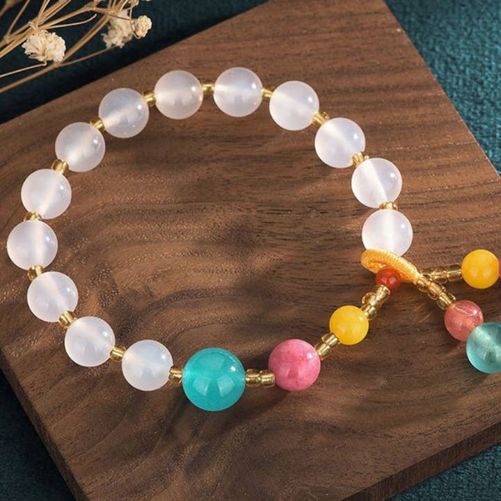 Bright MacMing - Wholesale Beaded Bracelet - White Prayers Bracelet1