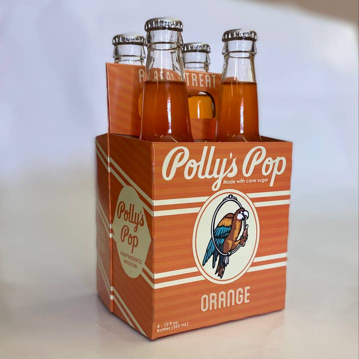 Polly's Pop - Wholesale Soda/Carbonated Drink - Orange1