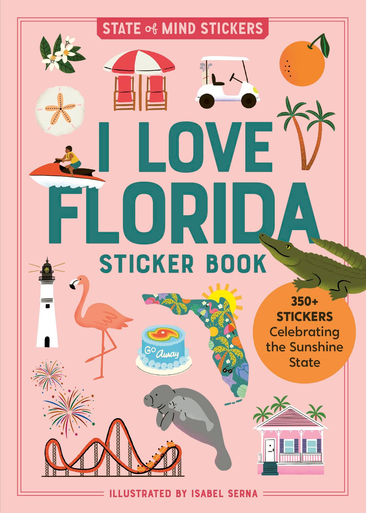 Hachette Book Group - Wholesale Display Book - I Love Florida Sticker Book0