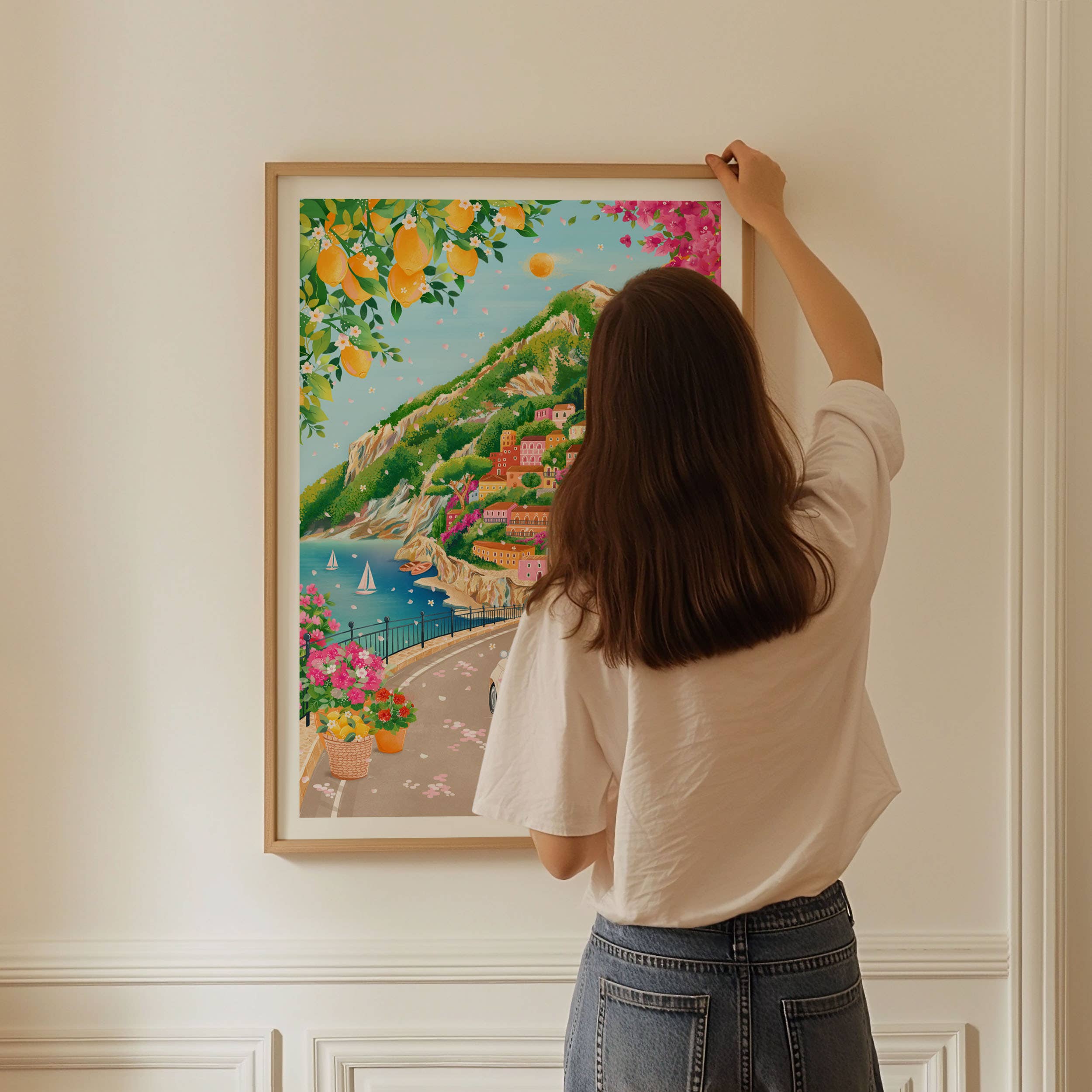 Simply, Katy – wholesale Art print – Positano, Amalfi Coast4