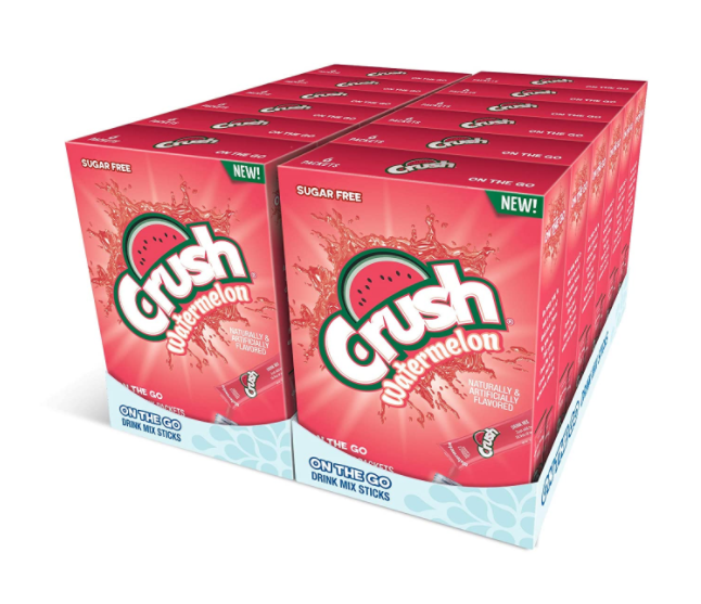 iSweet.ca – wholesale Drink mix – Drink Mix - on the Go - Watermelon Crush Sugar Free X 120
