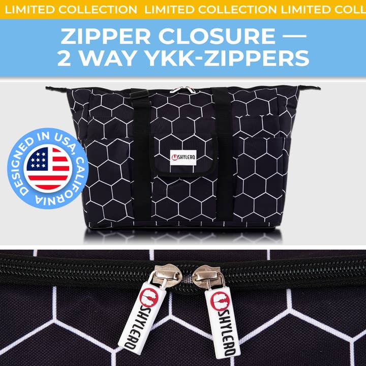 Nurse Bag and Utility Tote|Waterproof | Black Bee Hive for wholesale on Faire1