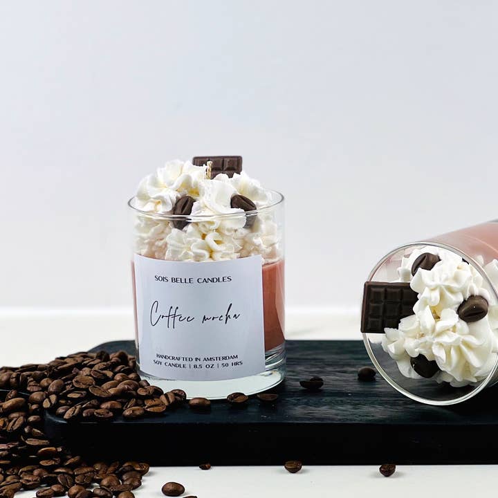 Sois Belle candle - Venta al por mayor Velas de diseño llamativo - Café moca