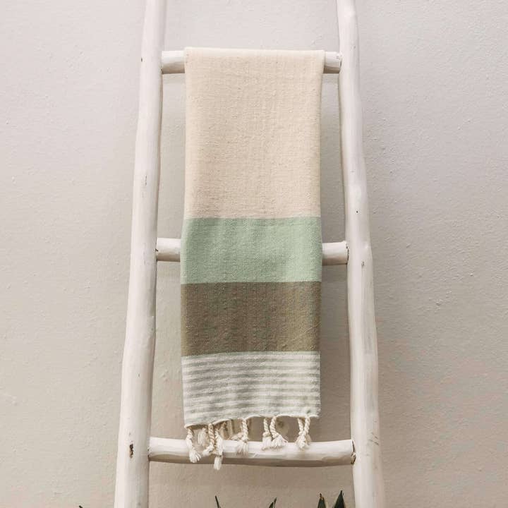 Beyza Toalha de Mão C.Verde-Hortelã 50x100 cm - 20"x40" por atacado de PESHCE