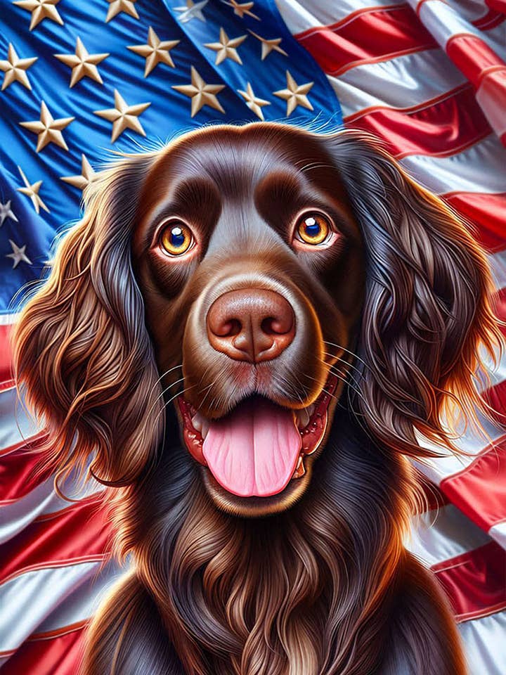 Boykin Spaniel - DCR Pat III House Flag for wholesale by Best of Breed Products