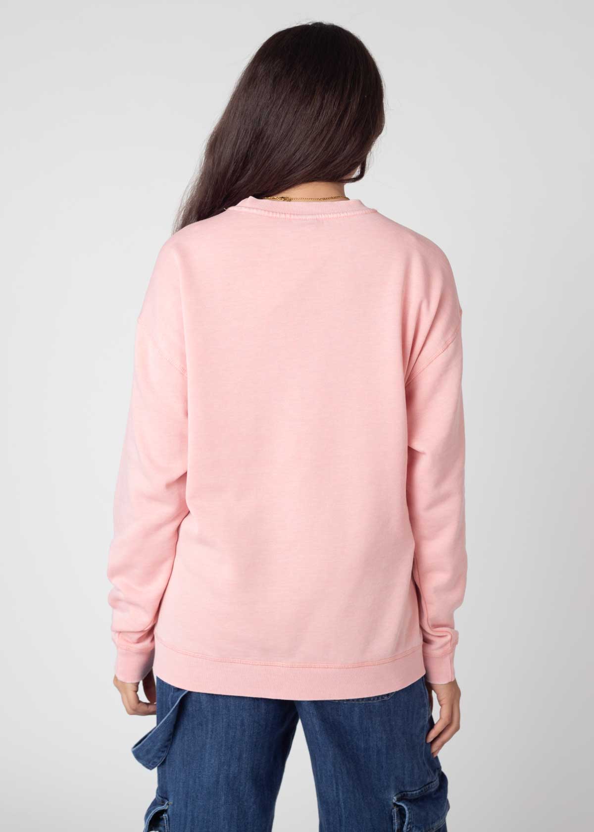 chicka-d - Wholesale Sweatshirt - Dames - Burnout Crewneck Pullover in alle kleuren13