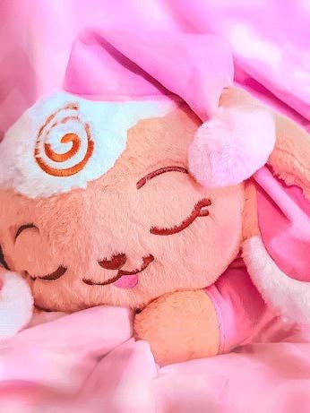 'Sweet Dreaming' Large Honeybun Plushie for wholesale by StrawbunnyCake