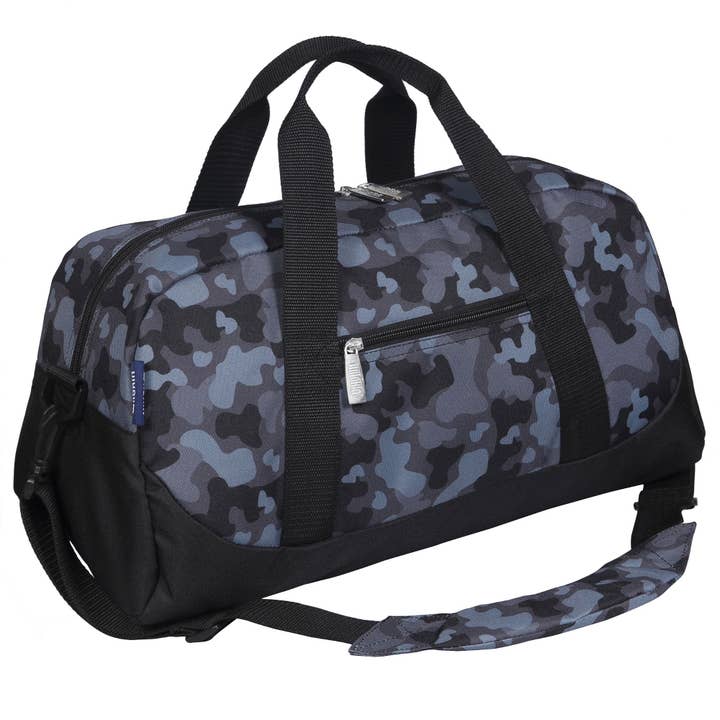 Bolsa de viaje Black Camo Overnighter para venta al por mayor de Wildkin