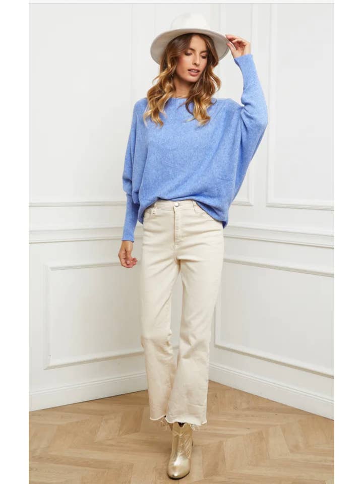 LÉA & LUC - Wholesale Knit Sweater - Women's - Star sweater REF. 009840