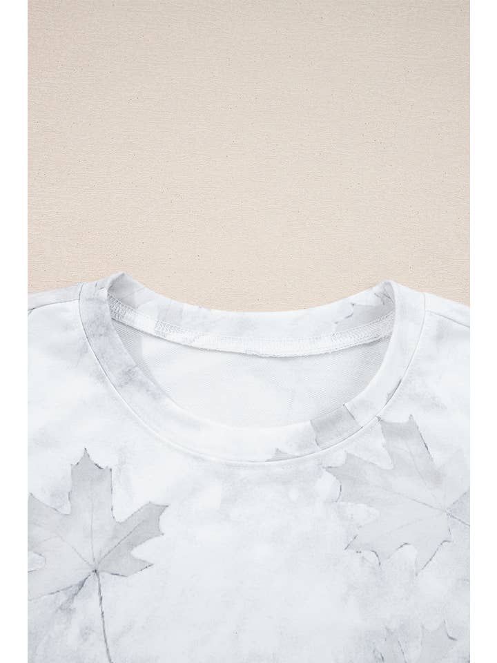 Beige Camo Pullover Top og Shortsæt med Elastisk Talje for engroshandel på Faire6