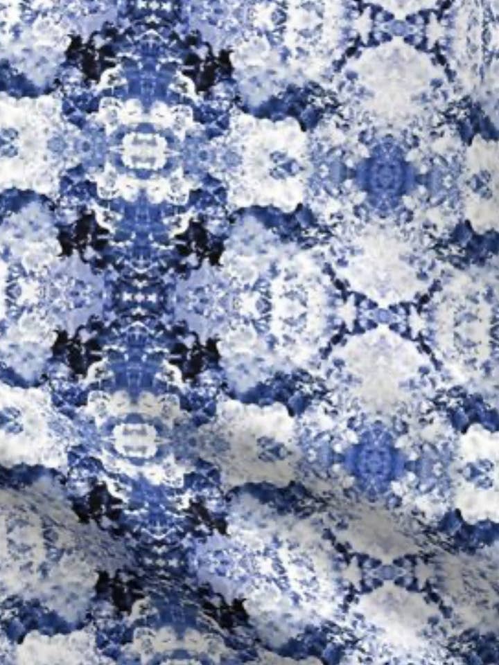 Leilani Sarong em Nantucket Navy por atacado de Pearl Edward