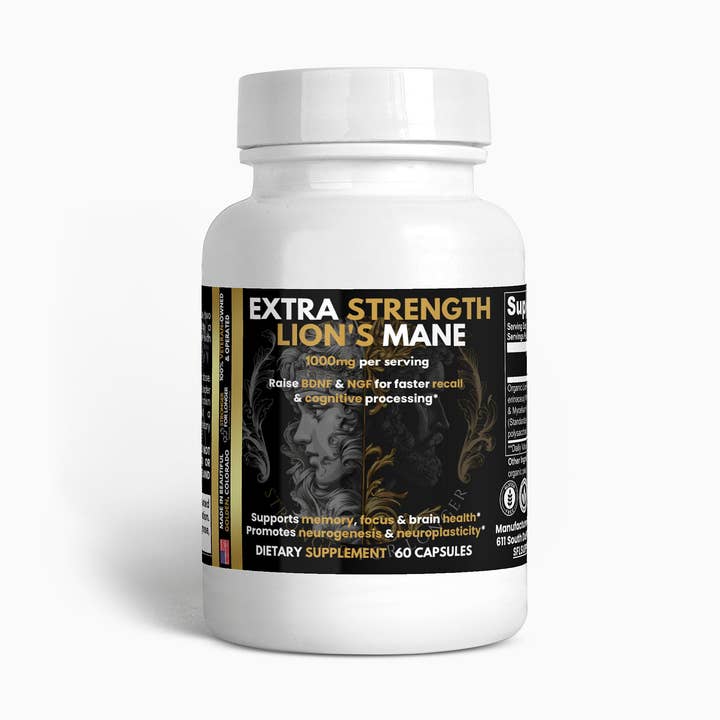 Löwenmähnenpilz Extra Stark: Mentale Leistungsfähigkeit für den Großhandel von Stronger For Longer