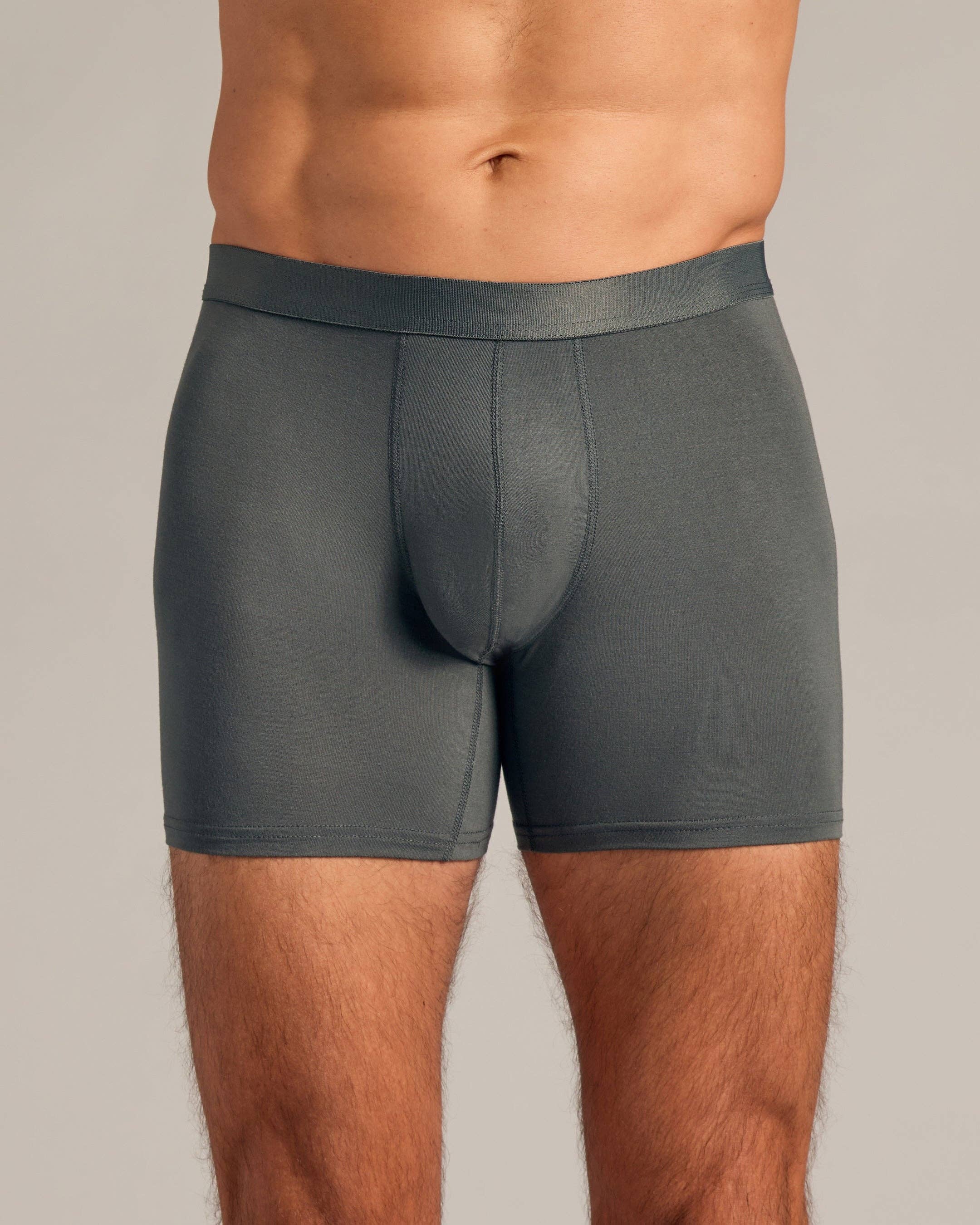 True Classic - Wholesale Underwear - Men's - Carbon Boxer Brief3