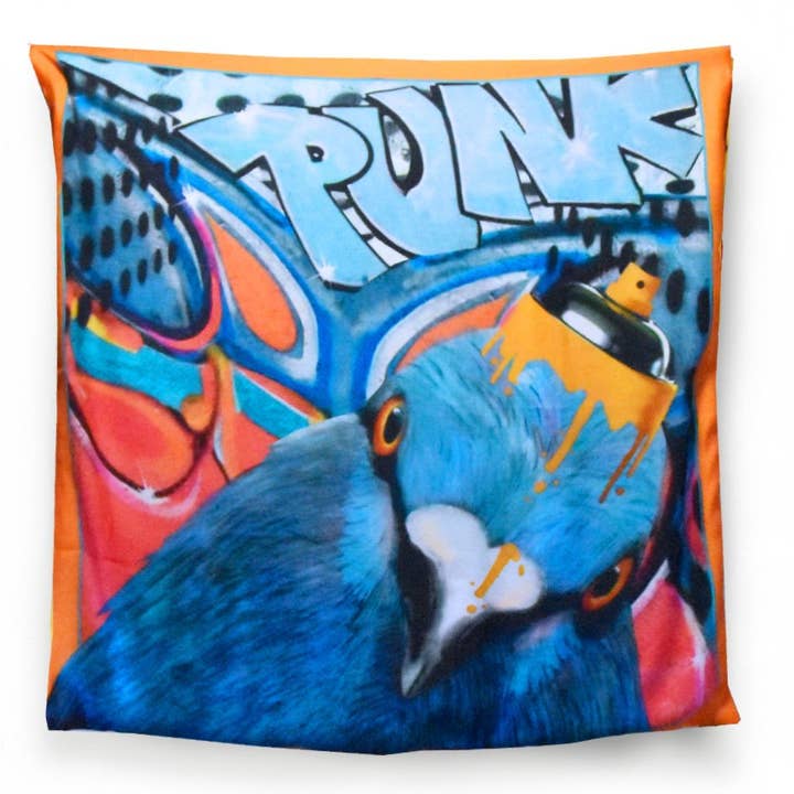 'You Are A Punk' Silk/Cotton Shawl for wholesale by Desja Vu