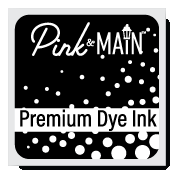 Pink and Main - Vente Matériels de bricolage - Tampon encreur noir Asphalt Premium0