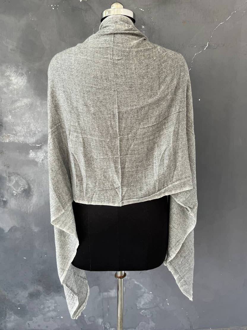 Bhawana Handicrafts - Wholesale Sjaal - Dames - Sjaal Sjaal van wol en zijde, bruiloftssjaal, handgeweven stola1