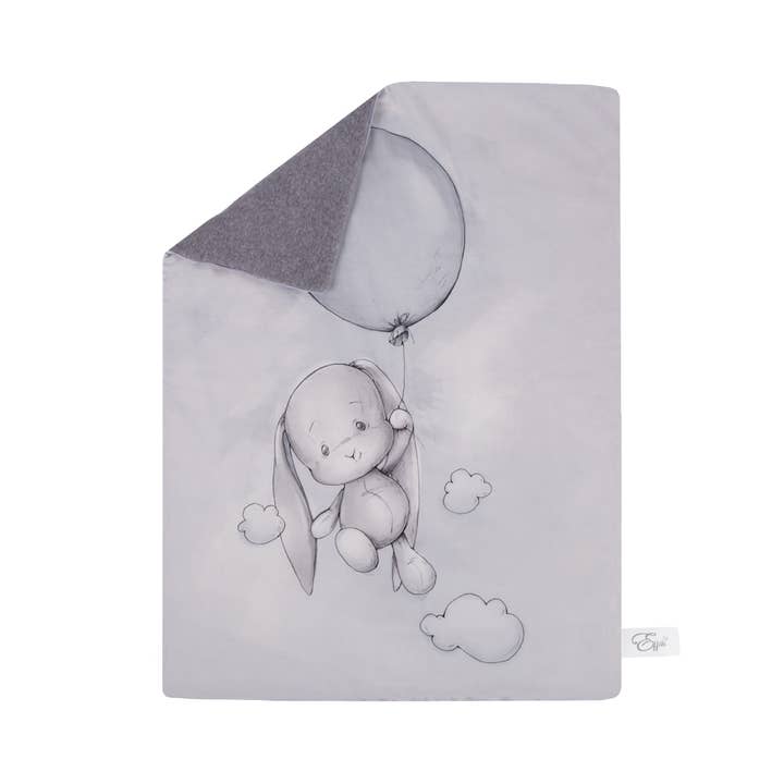 Gris Manta doble 70x100 - Effik the Balloon de venta al por mayor en Faire