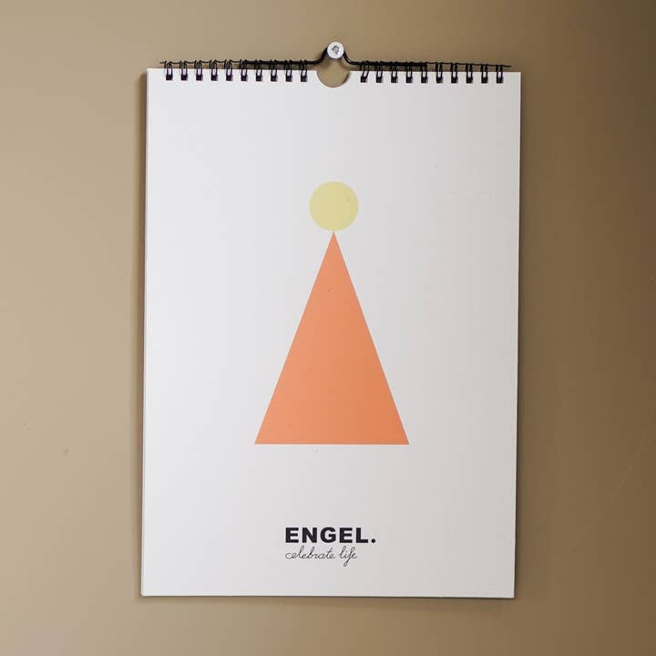 Födelsedagskalender A3 för wholesale av Engel.