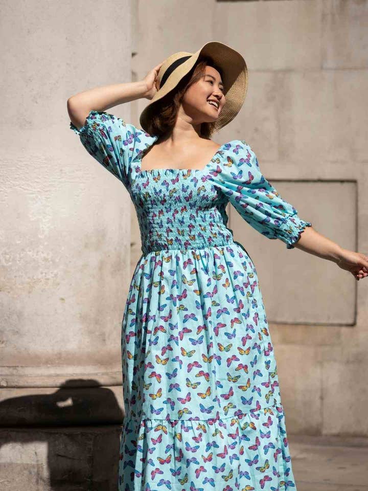 Designerfriday - Wholesale Dress - Women's - Ellie Braless Wonder Maxi Dress With Sleeves4