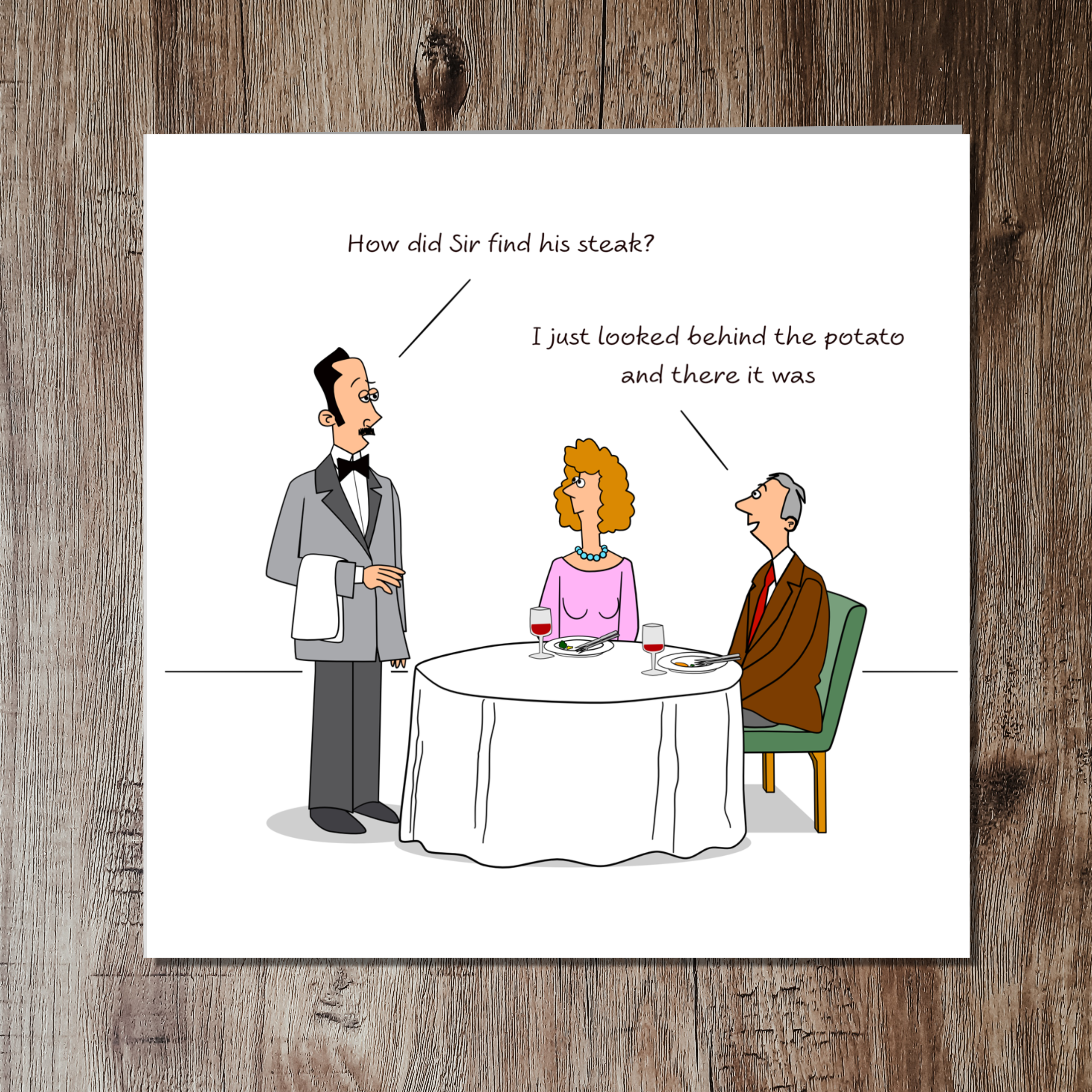 Swizzoo Cards – wholesale Birthday card – Funny Birthday Card or Father's Day Card for Husband Dad Wife Mum Any Friend Humour Cartoon Joke Anniversary Cheeky Posh2