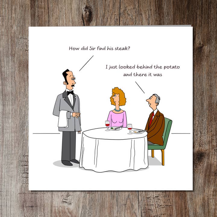 Swizzoo Cards – wholesale Birthday card – Funny Birthday Card or Father's Day Card for Husband Dad Wife Mum Any Friend Humour Cartoon Joke Anniversary Cheeky Posh2