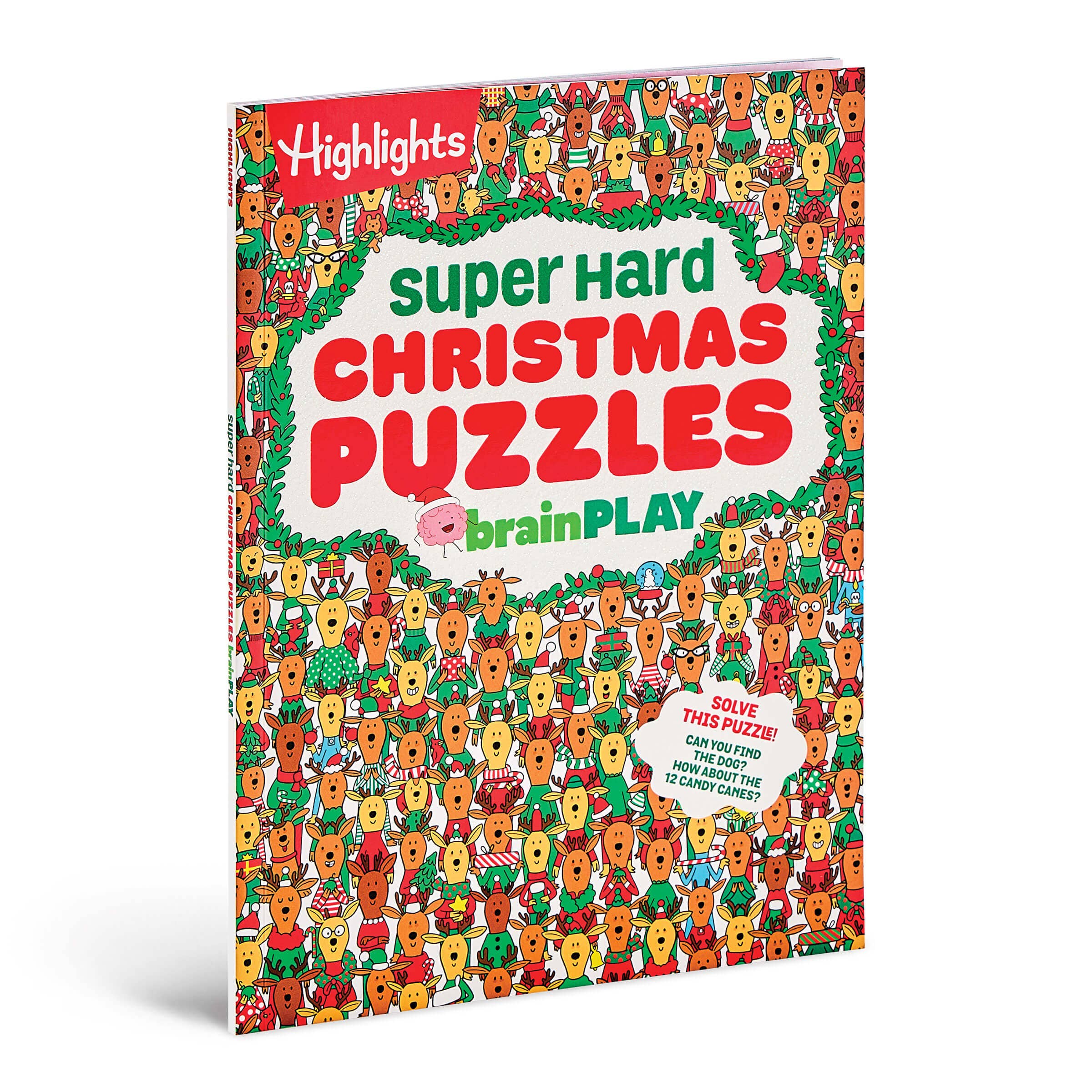 Highlights for Children - Wholesale Coloring & Activity Book - Kids & Baby - brainPLAY Super Hard Christmas Puzzles6