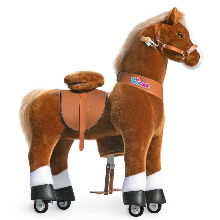 Brown PonyCycle Ride on Horse Model U Brown für den Großhandel auf Faire