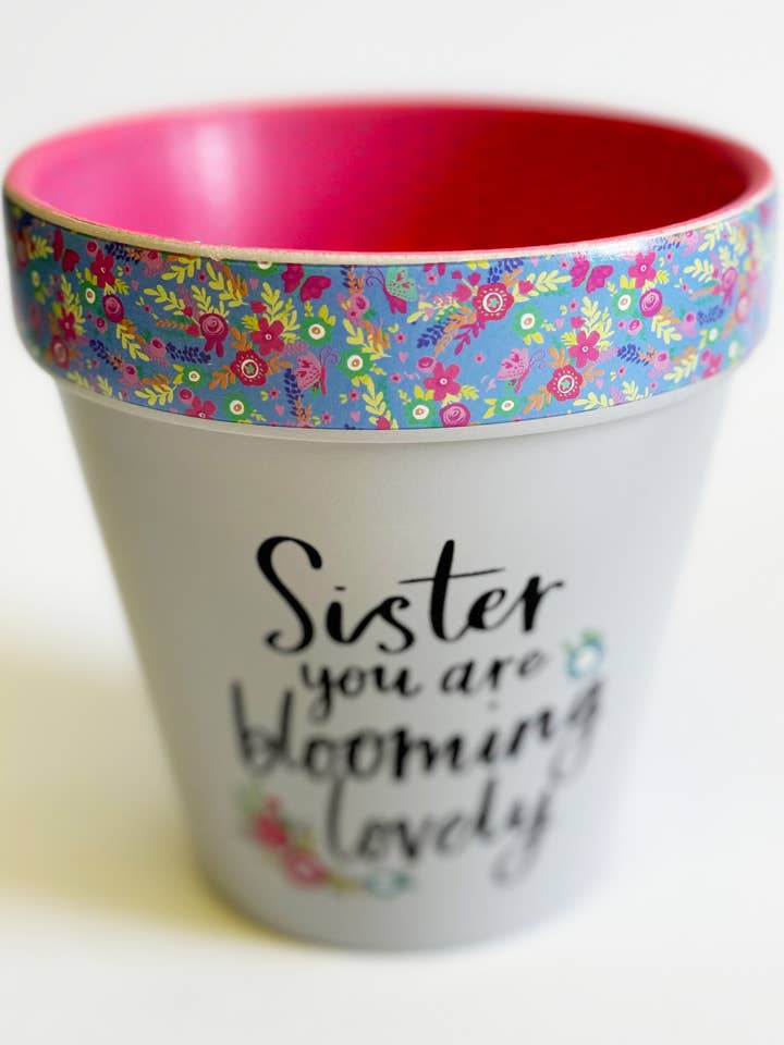 Pot013 | Sœur, tu es en fleur | 3,32 £ chacun pour 2 tartes pour la vente par WPL Gifts