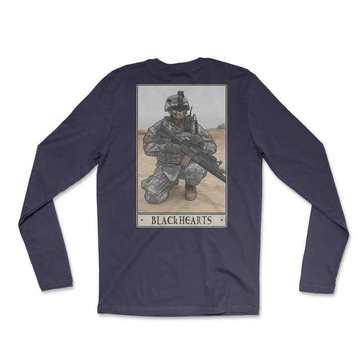 Sort Langærmet Trøje for engroshandel hos Platoon Daddy LLC