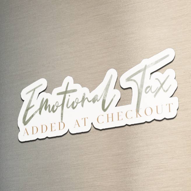 Følelsesmæssig skat tilføjet ved kassen - Magnet for engroshandel hos Black Luxury Loft