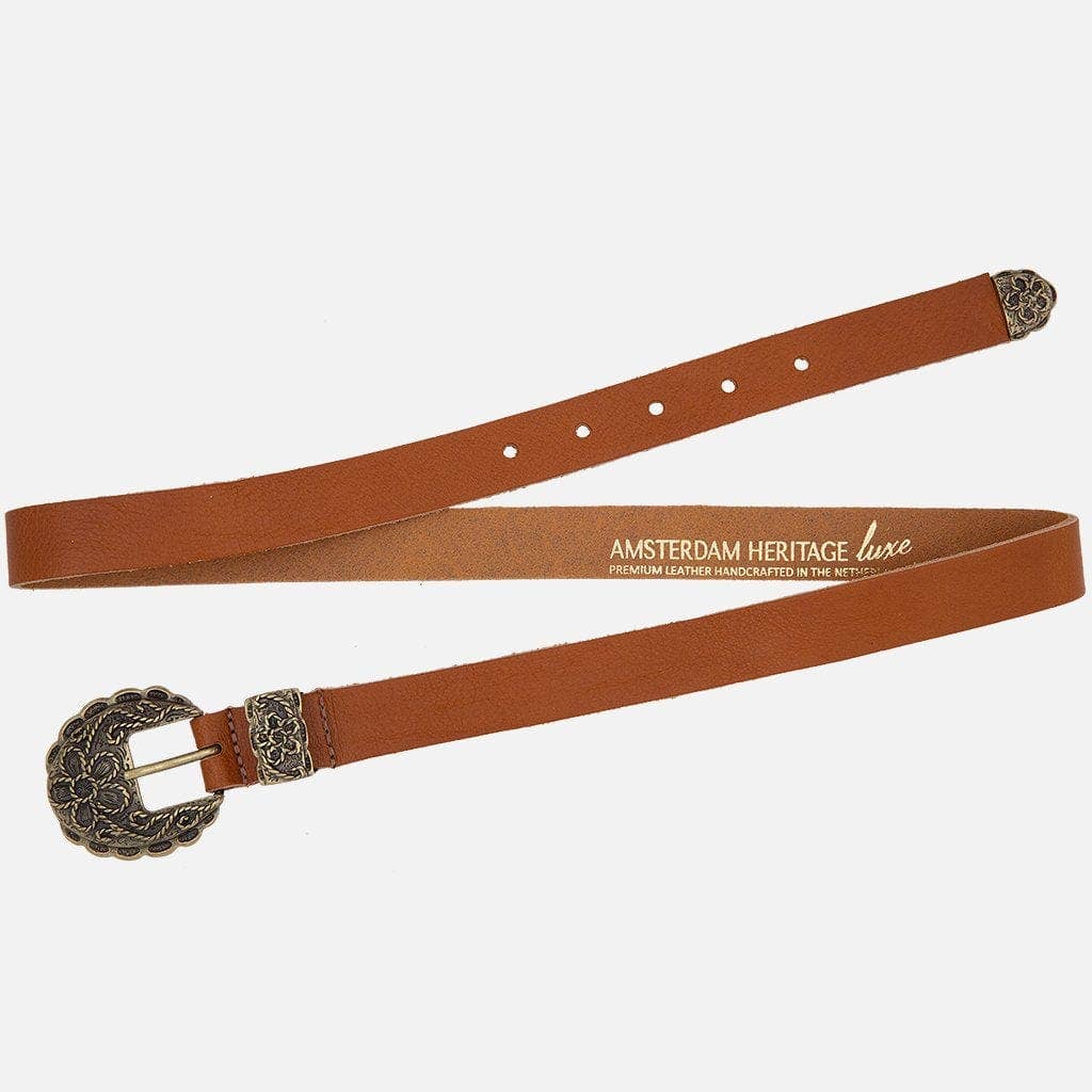 Amsterdam Heritage Belts, Bags, Apparel & Jackets EU – Cinto - Mulher por atacado – FEITO POR ENCOMENDA Anabel | Cinto de Pele Fino Mulher7