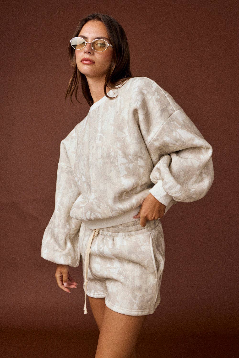 Papermoon - Wholesale Activewear Set - Women's - PX50791 - Woodland Camo Crewneck Set15