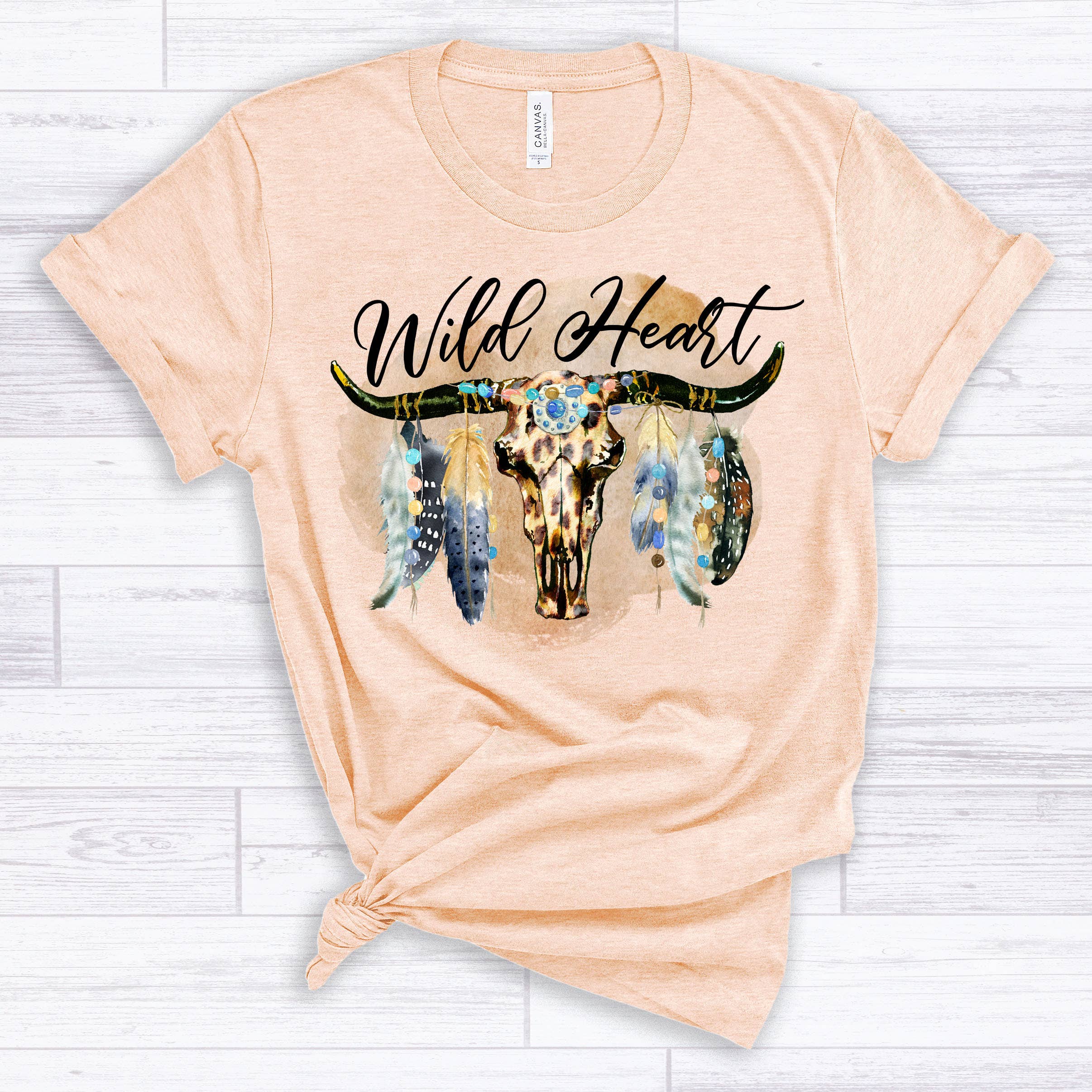 This Joyful Home - Wholesale T-Shirt (Graphic) - Women's - Wild Heart Graphic T-Shirt3
