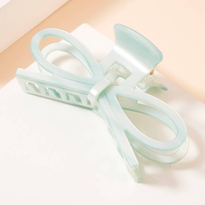 Frem - Wholesale Hair Clip - Women's - Acetate Ribbon Hair Claw