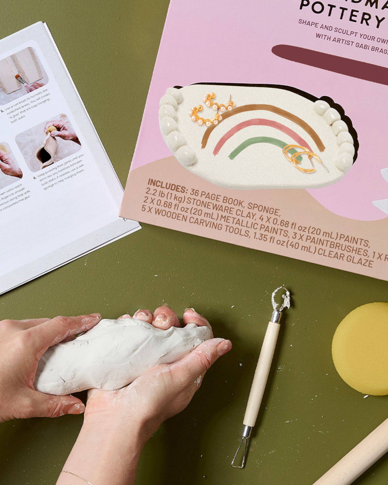 Journey of Something USA - Wholesale DIY Craft Kit - Deluxe Pottery Craft Kit3