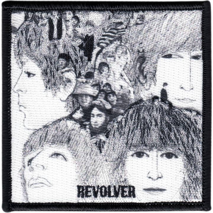 Patch - Beatles, The - "Revolver" Album Cover Art for wholesale by Square Deal Recordings & Supplies