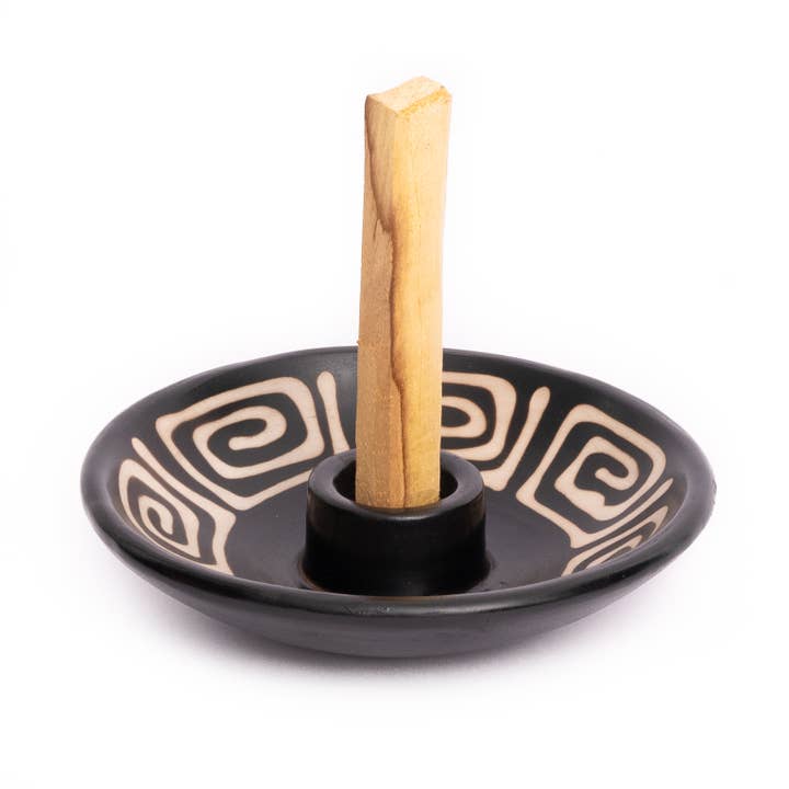 Luna Sundara - Wholesale Incense Holder - Chulucanas Ceramics Palo Santo Holder