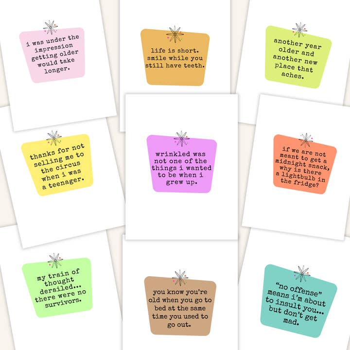 Jolly Rae - Wholesale Birthday Card - Birthdays are Like Boogers Greeting Card