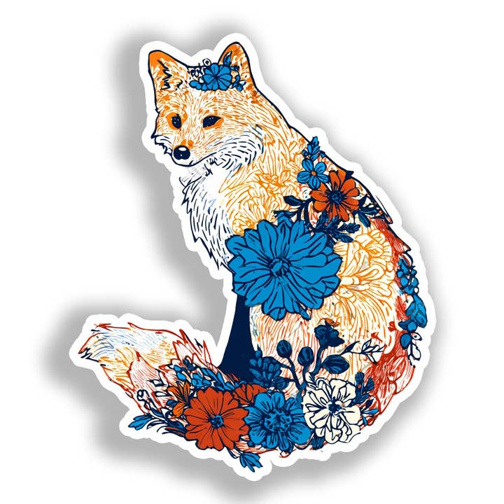 Fox Decal Sticker # A019123 for wholesale by Yoonek Graphics