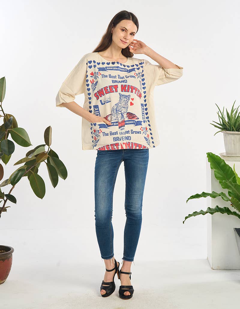 Kathmandu Imports - Wholesale Tunic - Women's - COTTON TOP (TH-1933) 2